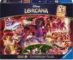 Disney Lorcana TCG: Glimmers of the Realm 1000 pc Puzzle - Ruby