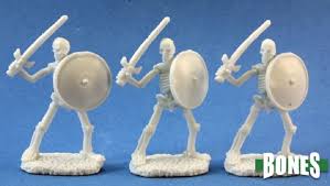 Reaper Miniature - Dark Heaven skeletal Swordsman (3)