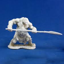 Reaper Miniature - Dark Heaven Orc Hunter (Spear)