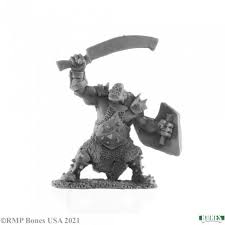 Reaper Miniature - Dark Heaven Orc Marauder (Sword & Shield)