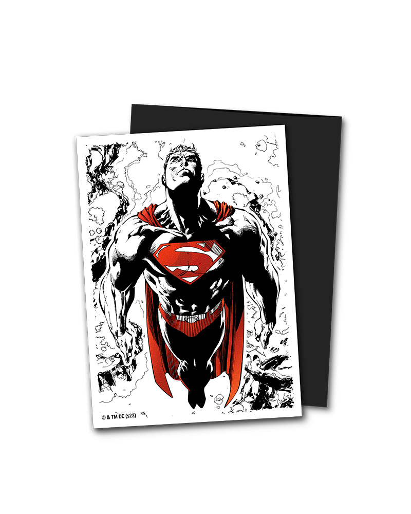 100ct Dual Matte Sleeves - Standard Size - Classic Art: Superman Core 100ct Dual Matte Sleeves - Standard Size - Classic Art: Superman Core