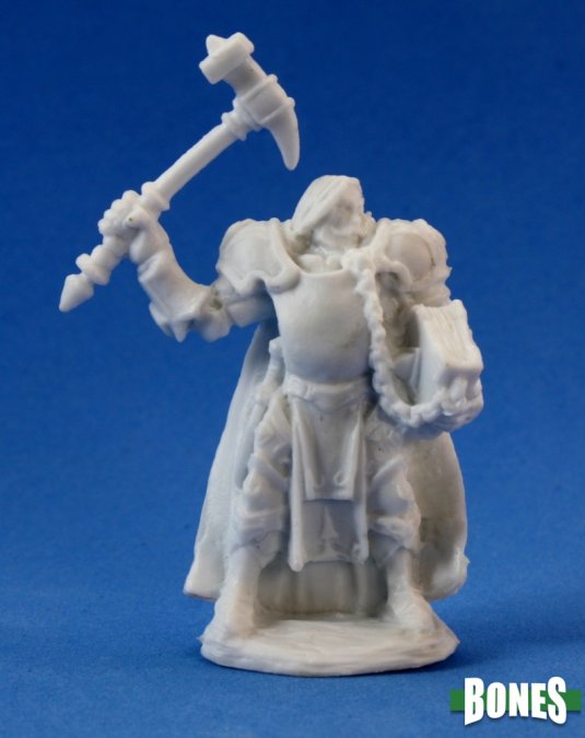 Reaper Miniature - Dark Heaven Halbarand, Cleric