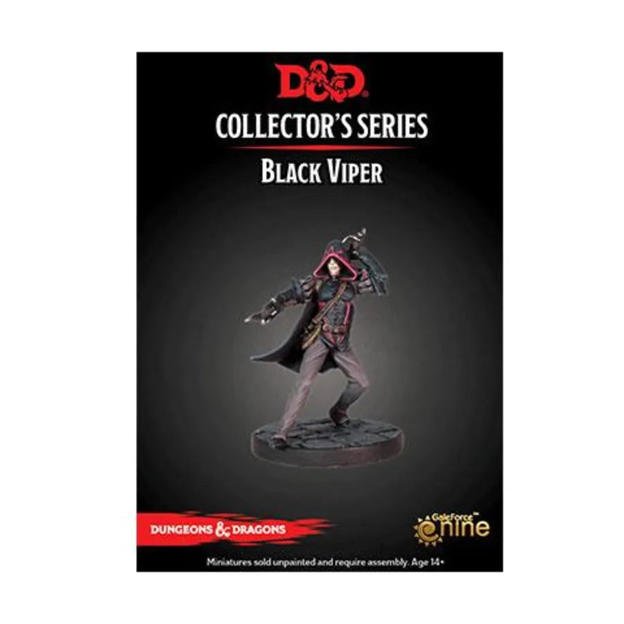 D&D Collectors Series:  Black Viper unpainted figure