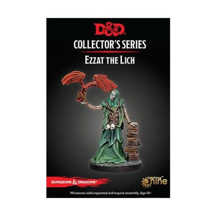 D&D Collectors Series: Ezzat the Lich unpainted figure