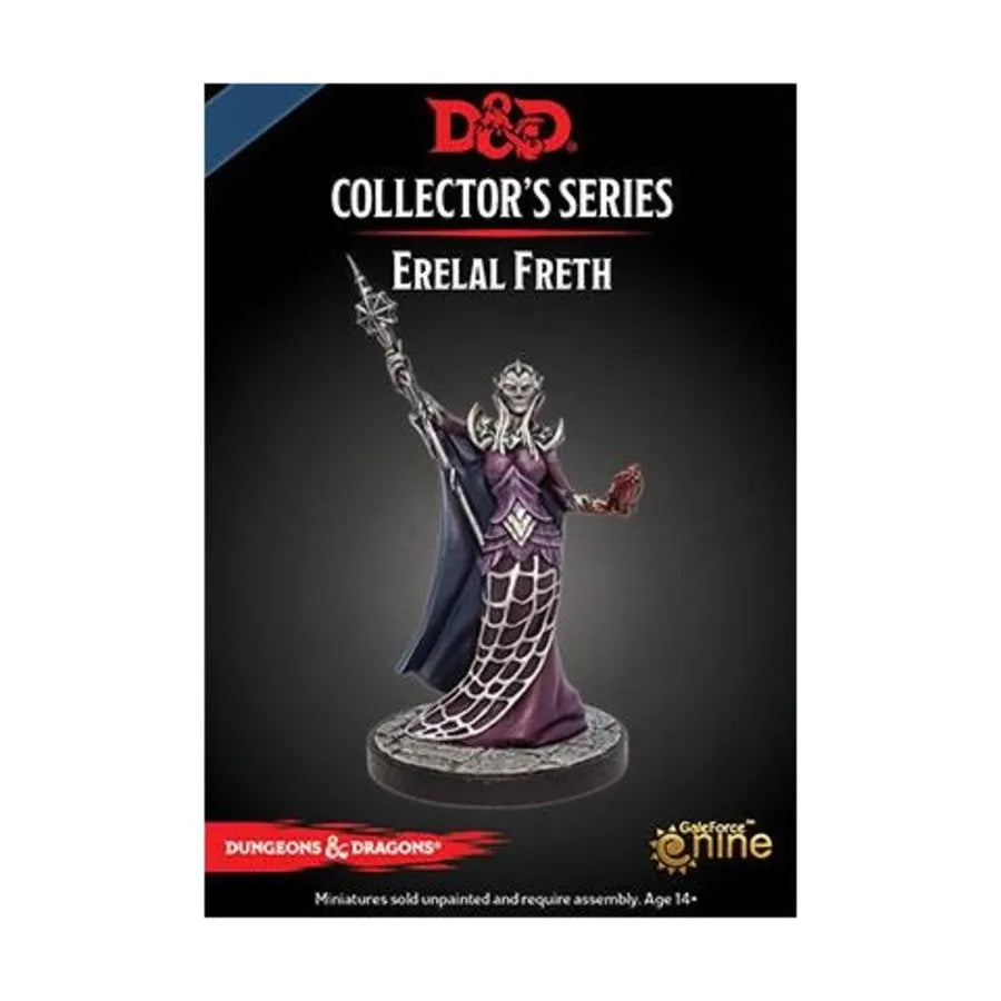 D&D Collectors Series: Erelal Freth unpainted figure