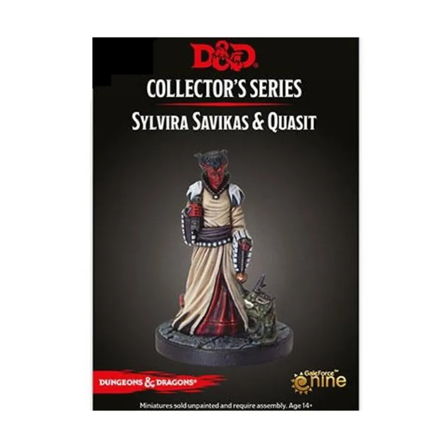 D&D Collectors Series: Sylvira Savikas & Quasit unpainted figure