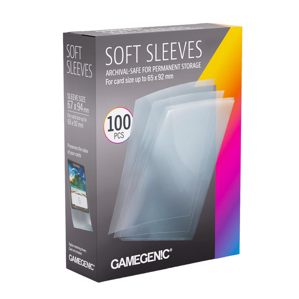 Gamegenic - Soft Sleeves 67x94mm