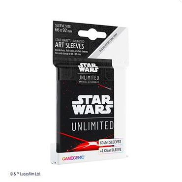 Star Wars: Unlimited - Spark of Rebellion Art Sleeves (Space Red)