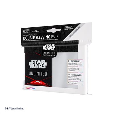 Star Wars: Unlimited - Spark of Rebellion Art Sleeves Double Sleeving Pack (Red Space)