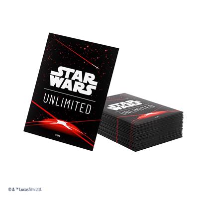 Star Wars: Unlimited - Spark of Rebellion Art Sleeves Double Sleeving Pack (Red Space)