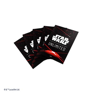 Star Wars: Unlimited - Spark of Rebellion Art Sleeves Double Sleeving Pack (Red Space)