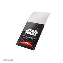 Star Wars: Unlimited - Spark of Rebellion Art Sleeves Double Sleeving Pack (Red Space)