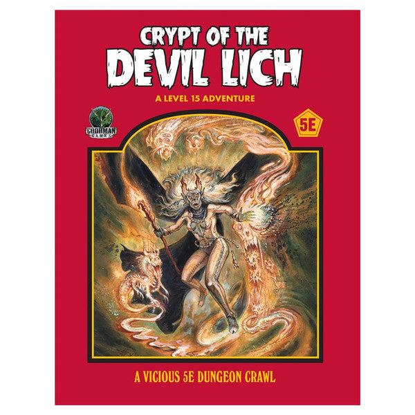 D&D 5E: Crypt of the Devil Lich Softcover
