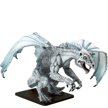 Dungeons Dragons Icons LEGEND OF DRIZZT Icingdeath, Gargantuan White Dragon