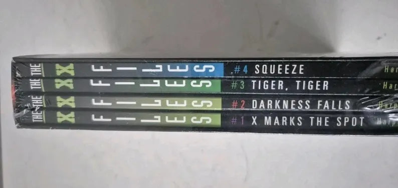 1995 X-Files Books #1-4 Sealed Set by Chris Carter