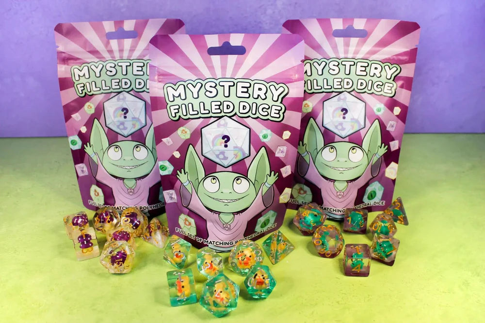 Mystery Dice - Inclusion/Filled Dice