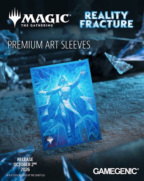 GameGenic Reality Fracture Art Sleeves Jace