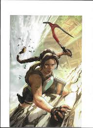 Tomb Raider: Sacred Artifacts #1 Virgin Variant Cover