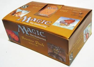 Magic The Gathering revised Booster Box EMPTY