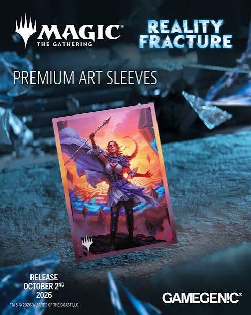 GameGenic Reality Fracture Art Sleeves Nissa