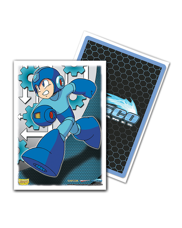 100ct Matte Sleeves - Standard Size - Classic Art: Mega Man