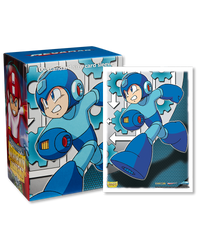 100ct Matte Sleeves - Standard Size - Classic Art: Mega Man