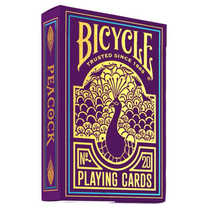 Playing Cards: Bicycle: Purple Peacock