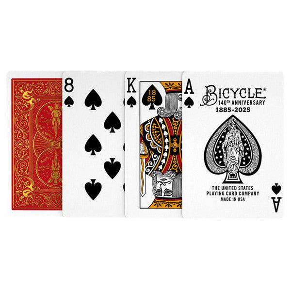 Playing Cards: Bicycle: 140th Anniversary