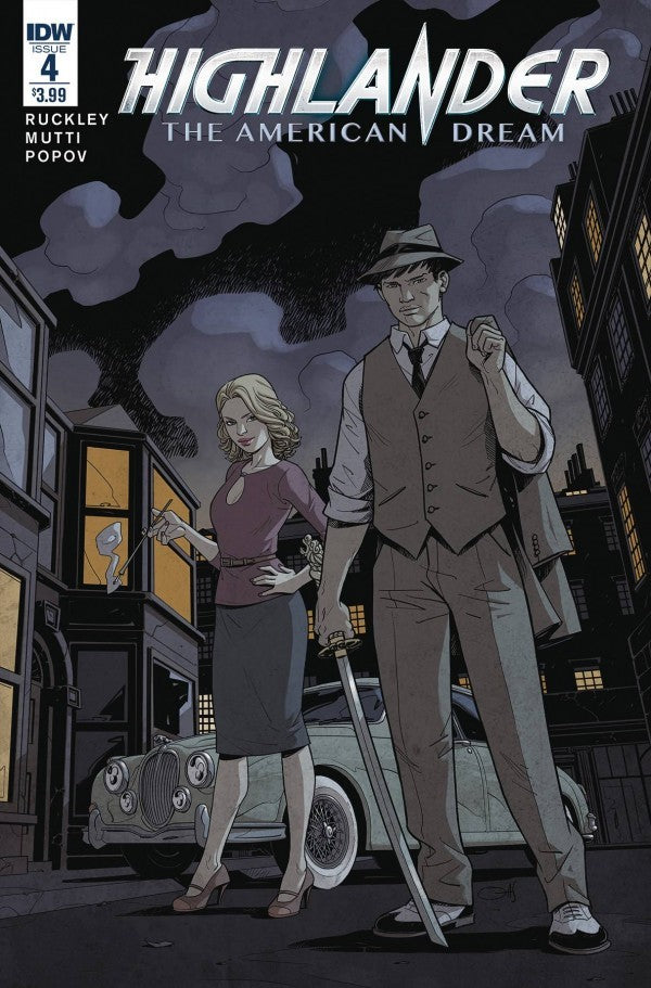 Highlander: The American Dream #1-5 Bundle + Incentive Foil Sword Variant #1