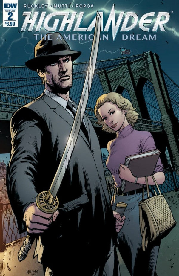 Highlander: The American Dream #1-5 Bundle + Incentive Foil Sword Variant #1