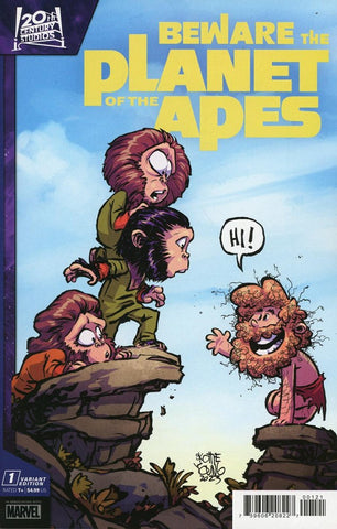 Beware the Planet of the Apes #1 Scottie Young Variant