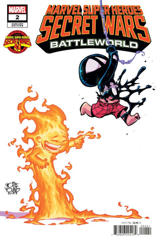 Marvel Super-Heroes: Secret Wars - Battleworld #2 Scottie Young Variant