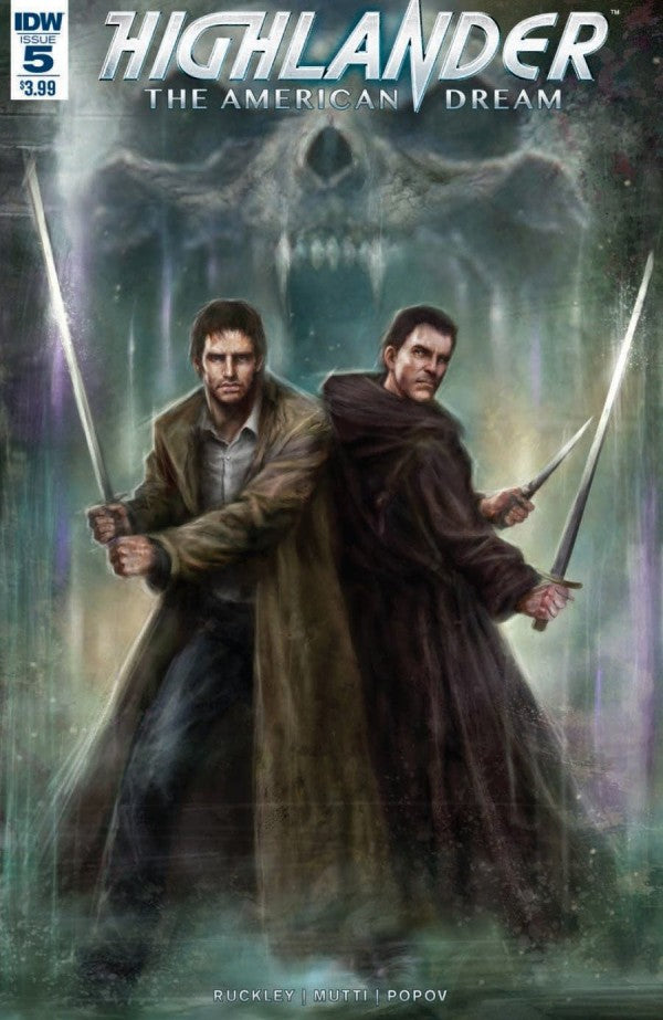 Highlander: The American Dream #1-5 Bundle + Incentive Foil Sword Variant #1