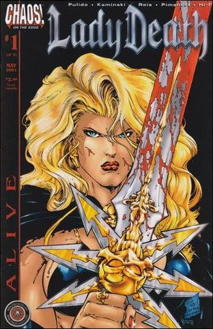 Lady Death: Alive Vol. 1 #1-4 Bundle