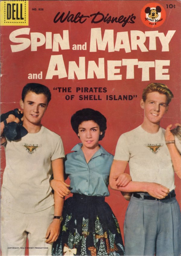 Four Color #826 // Walt Disney's Spin and Marty and Annette