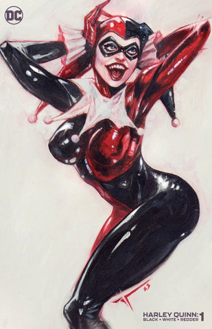 Harley Quinn: Black + White + Redder #1 616 Variant