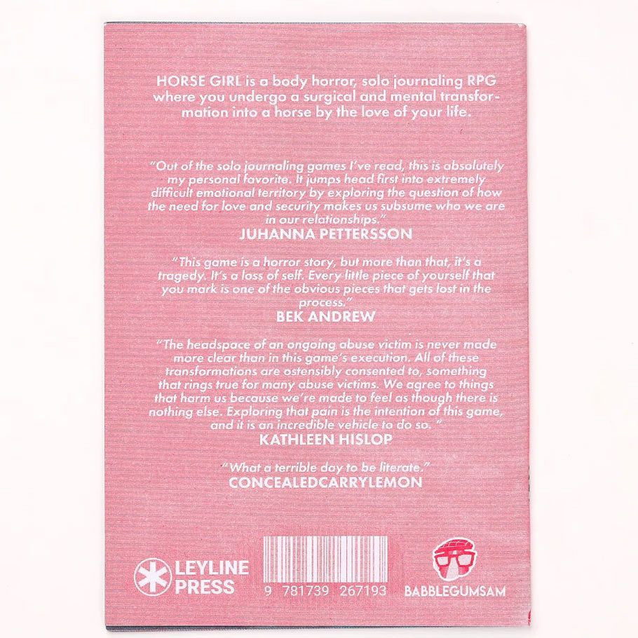 Horse Girl Roleplaying Game