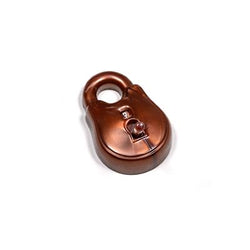 PolyHero Rogue d20 Lock and Pick Set in Stoute Bronze