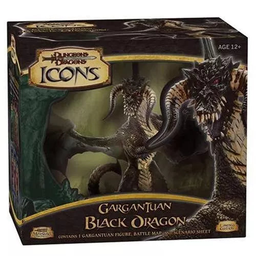 Dungeons & Dragons Gargantuan Black Dragon 2006