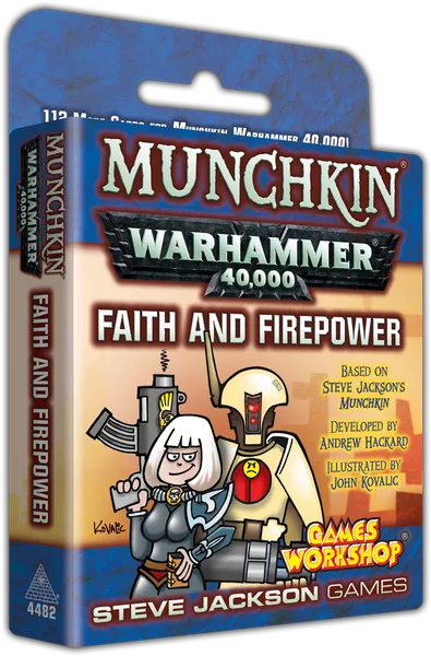 Munchkin Warhammer 40k - Faith and Firepower Expansion