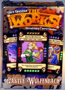 Girl Genius The Works Strategy Card Game Deck Bundle