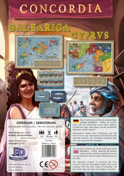 Concordia: Balearica and Cyprus Expansion