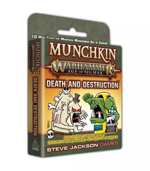 Munchkin Warhammer Age of Sigmar: Death and Destruction