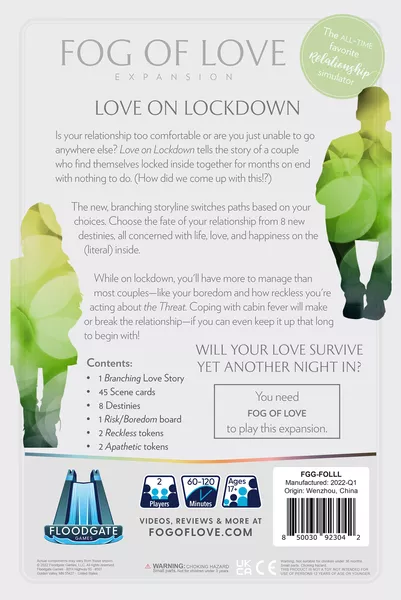 FOG OF LOVE: LOVE IN LOCKDOWN EXPANSION