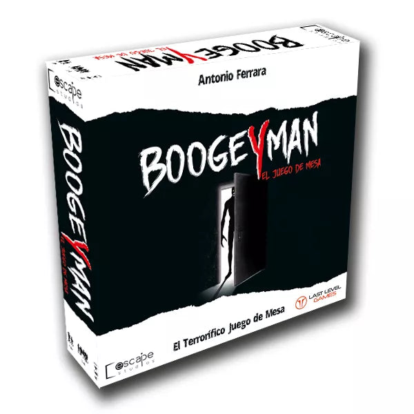 BoogeYman The Boardgame with Expansion the Mysterious Visitor
