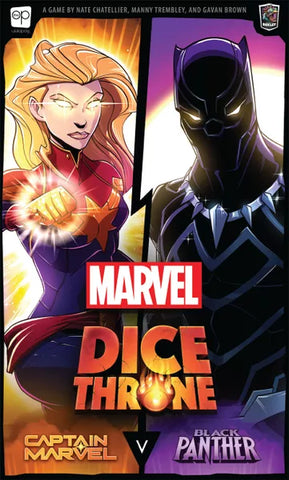 Marvel Dice Throne Captain Marvel V Black Panther