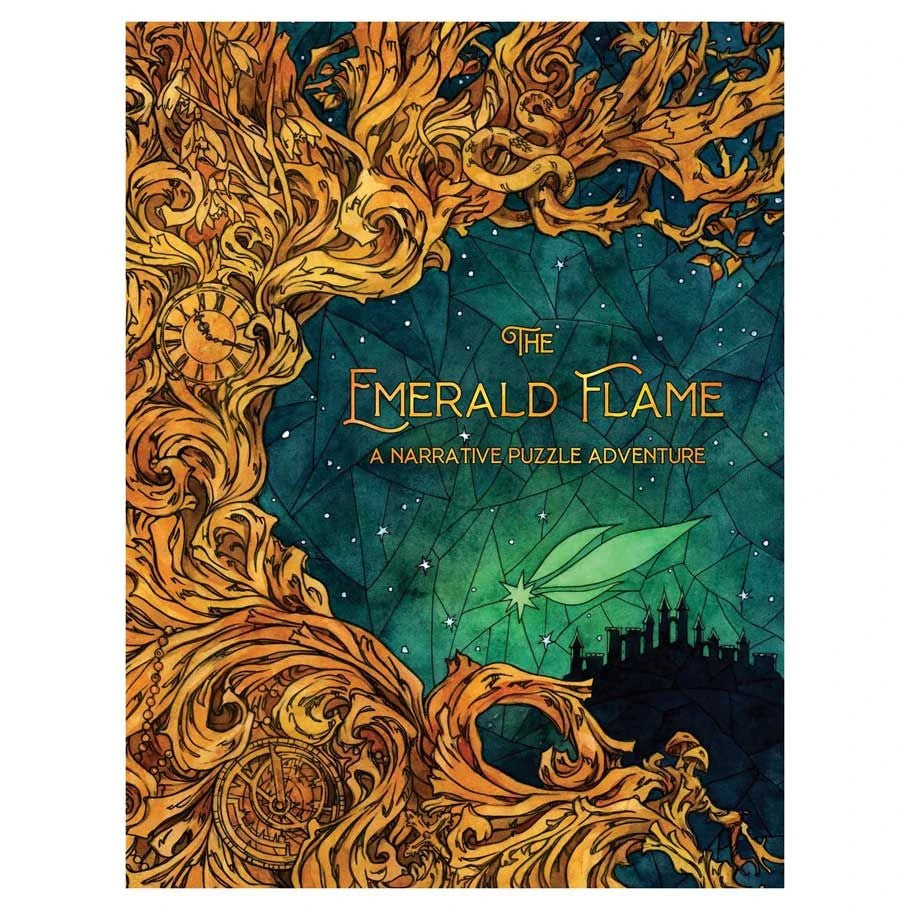 The Emerald Flame: A Narrative Puzzle Adventure