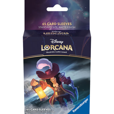 Disney Lorcana TCG: The First Chapter Standard Matte Card Sleeves (Captain Hook)