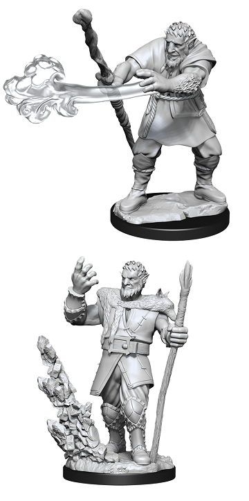 DND UNPAINTED MINIS WV11 MALE FIRBOLG DRUID (144)