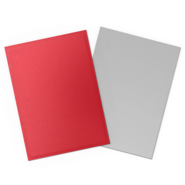 DRAGON SHIELD SLEEVES DUAL MATTE CRIMSON AND SILVER 100CT